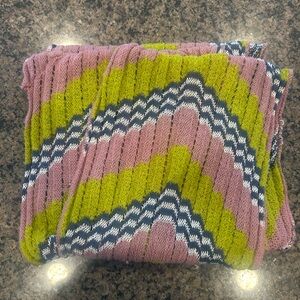 Colorful Knit infinity scarf